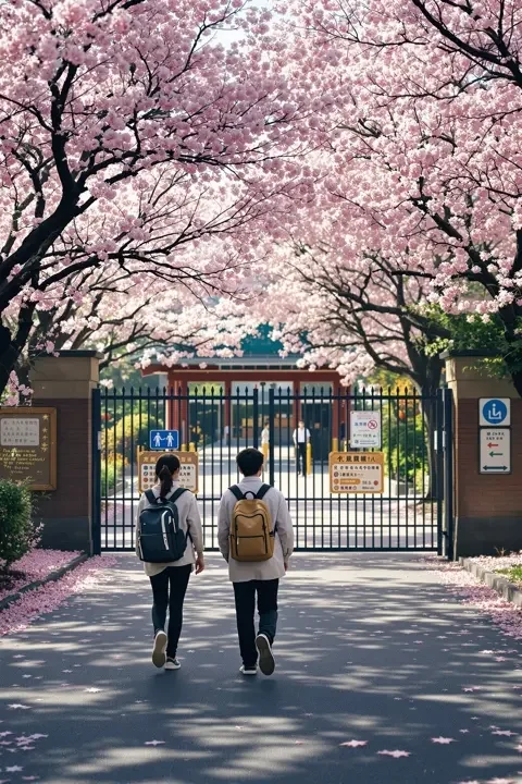 开学第一天 校园剧集海报